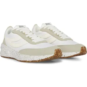 Sheldon White Multi Suede Trainers