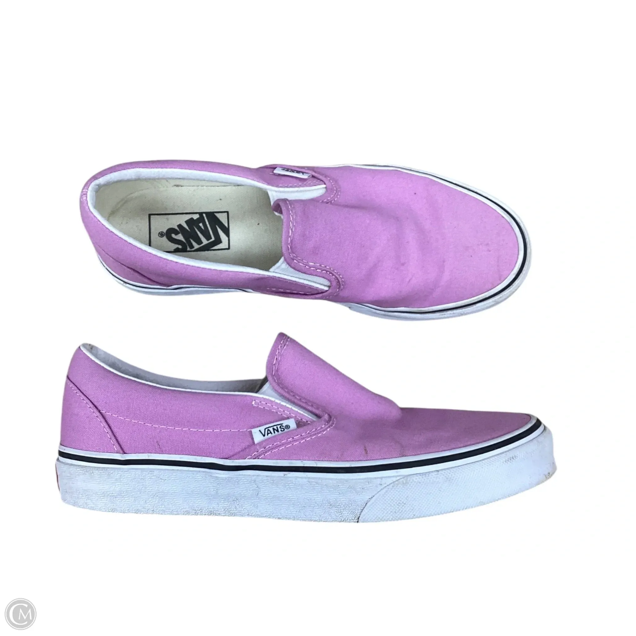 Shoes Sneakers By Vans In Pink, Size: 7.5