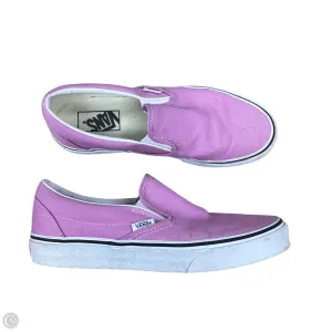 Shoes Sneakers By Vans In Pink, Size: 7.5