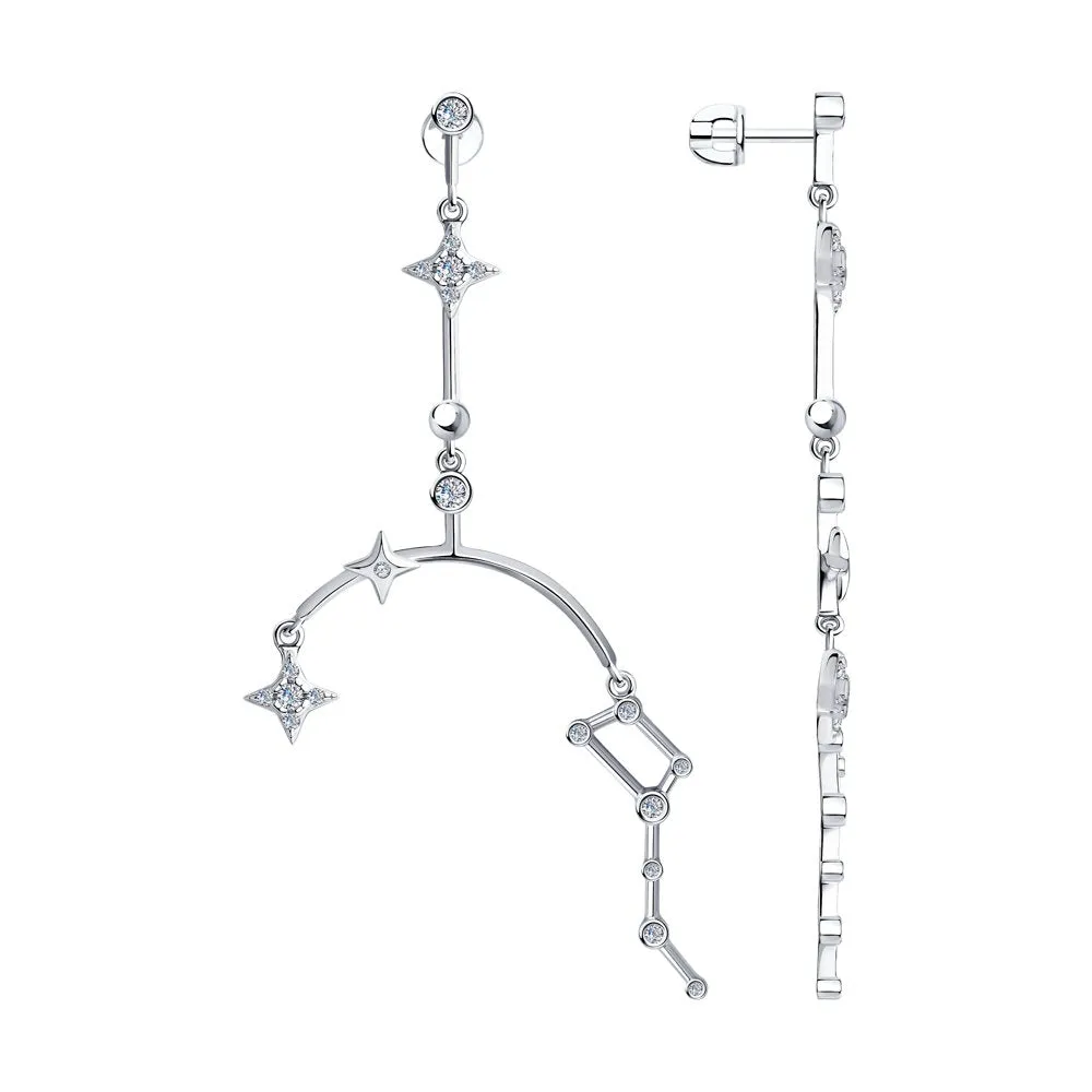 SKLV by SOKOLOV - The Big Dipper And The Northern Star Earrings