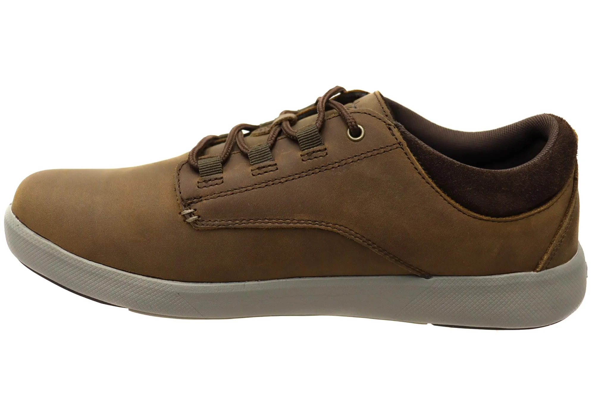Slatters Griffin Mens Comfortable Leather Lace Up Casual Shoes