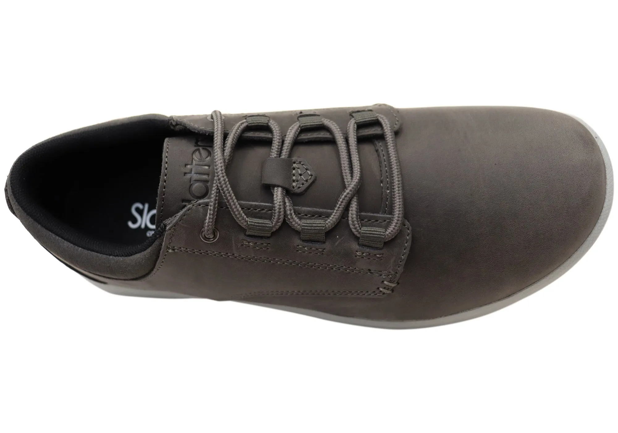 Slatters Griffin Mens Comfortable Leather Lace Up Casual Shoes