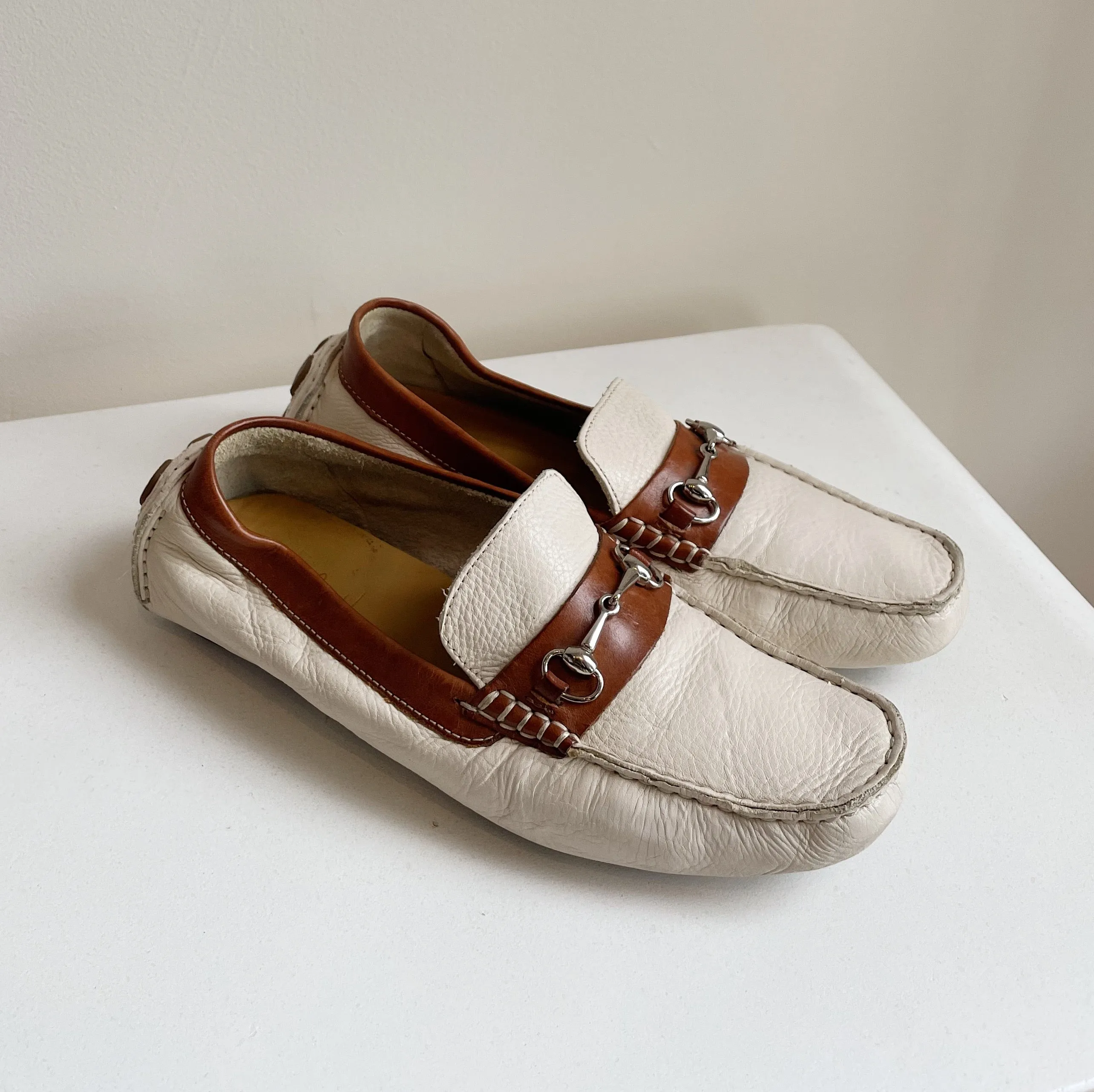 Soft Leather Bit Loafers | Size 7.5
