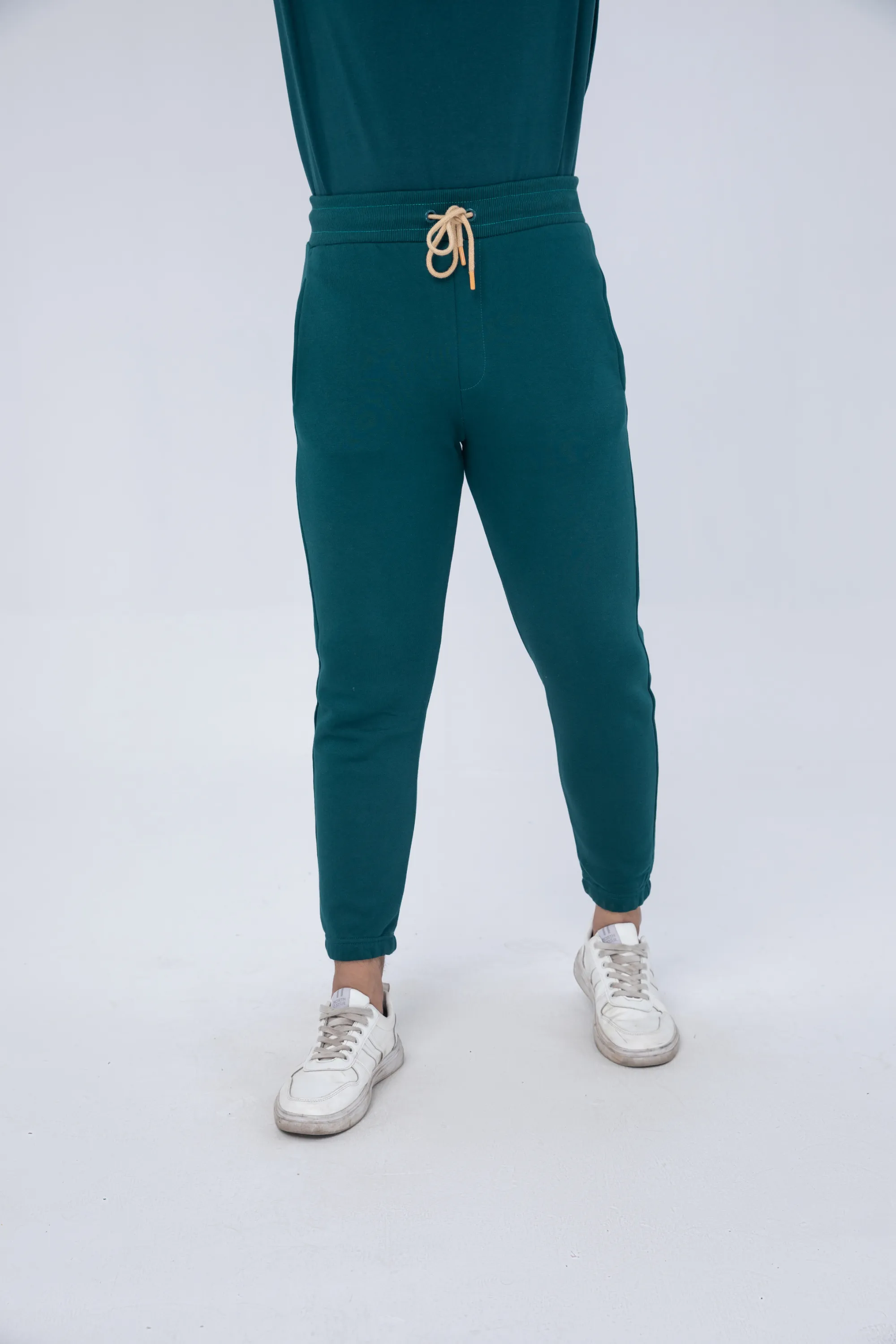 Teal Knitted Trousers