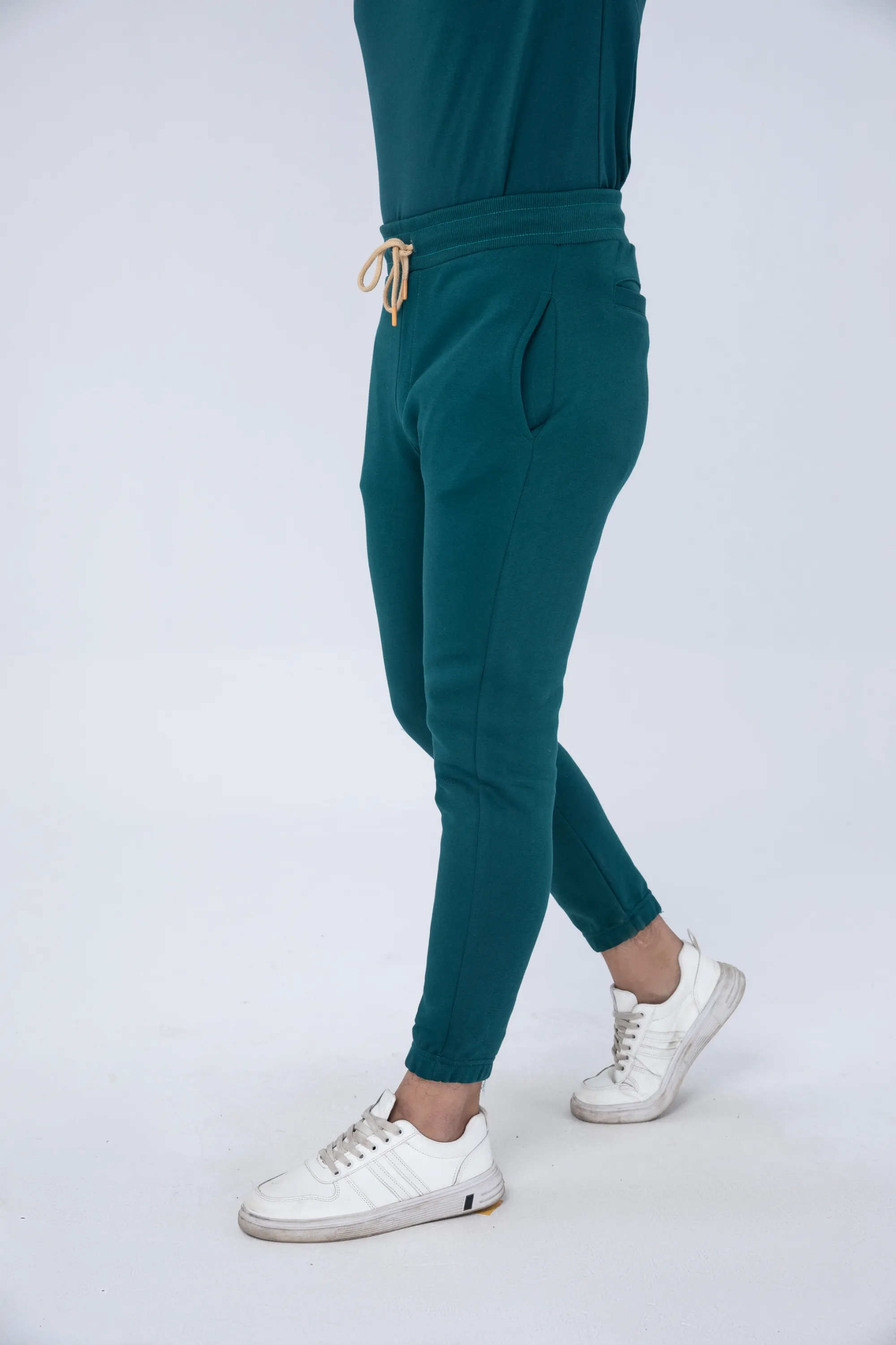 Teal Knitted Trousers