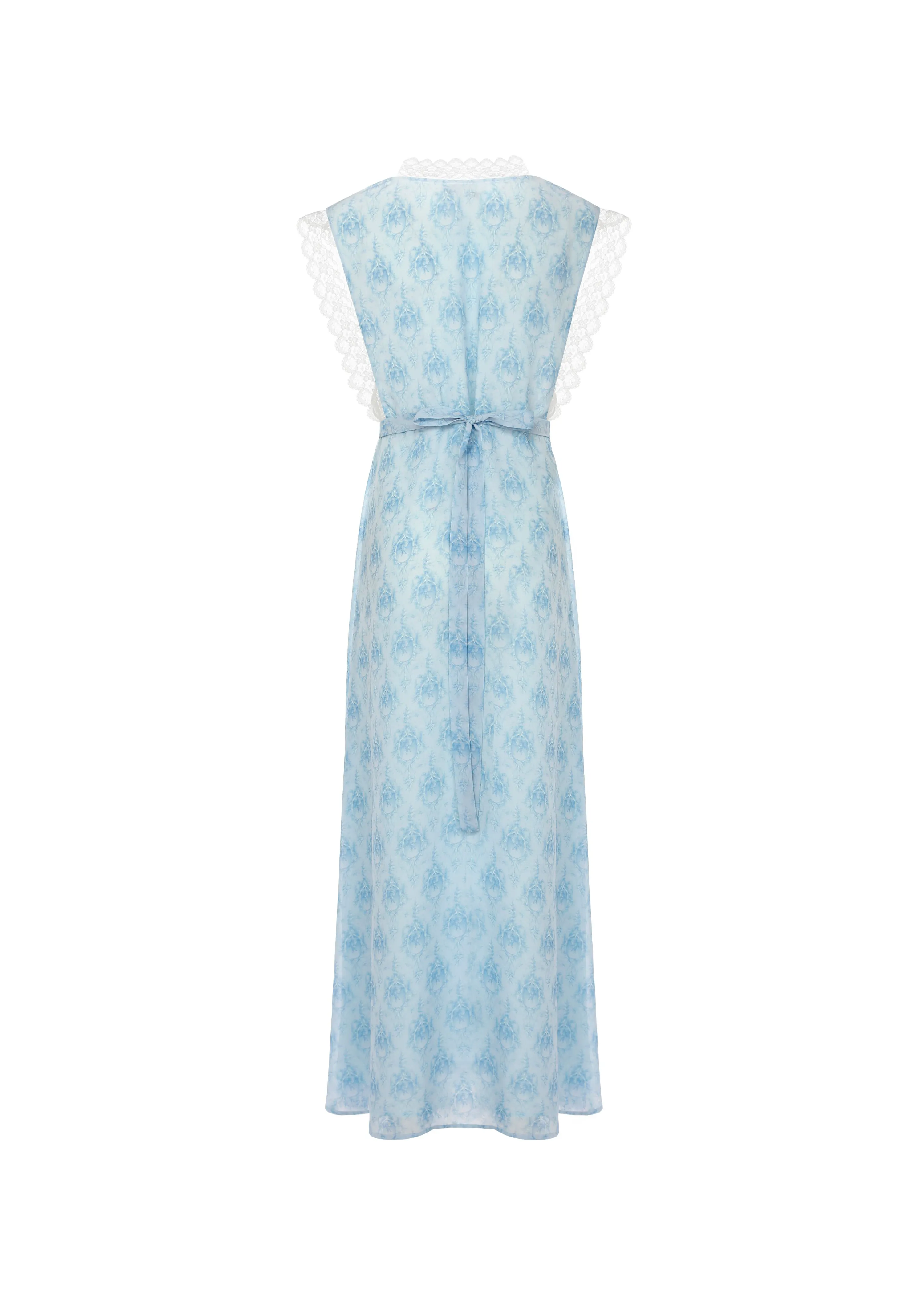The Prairie Dust Maxi in Blue Fantasy