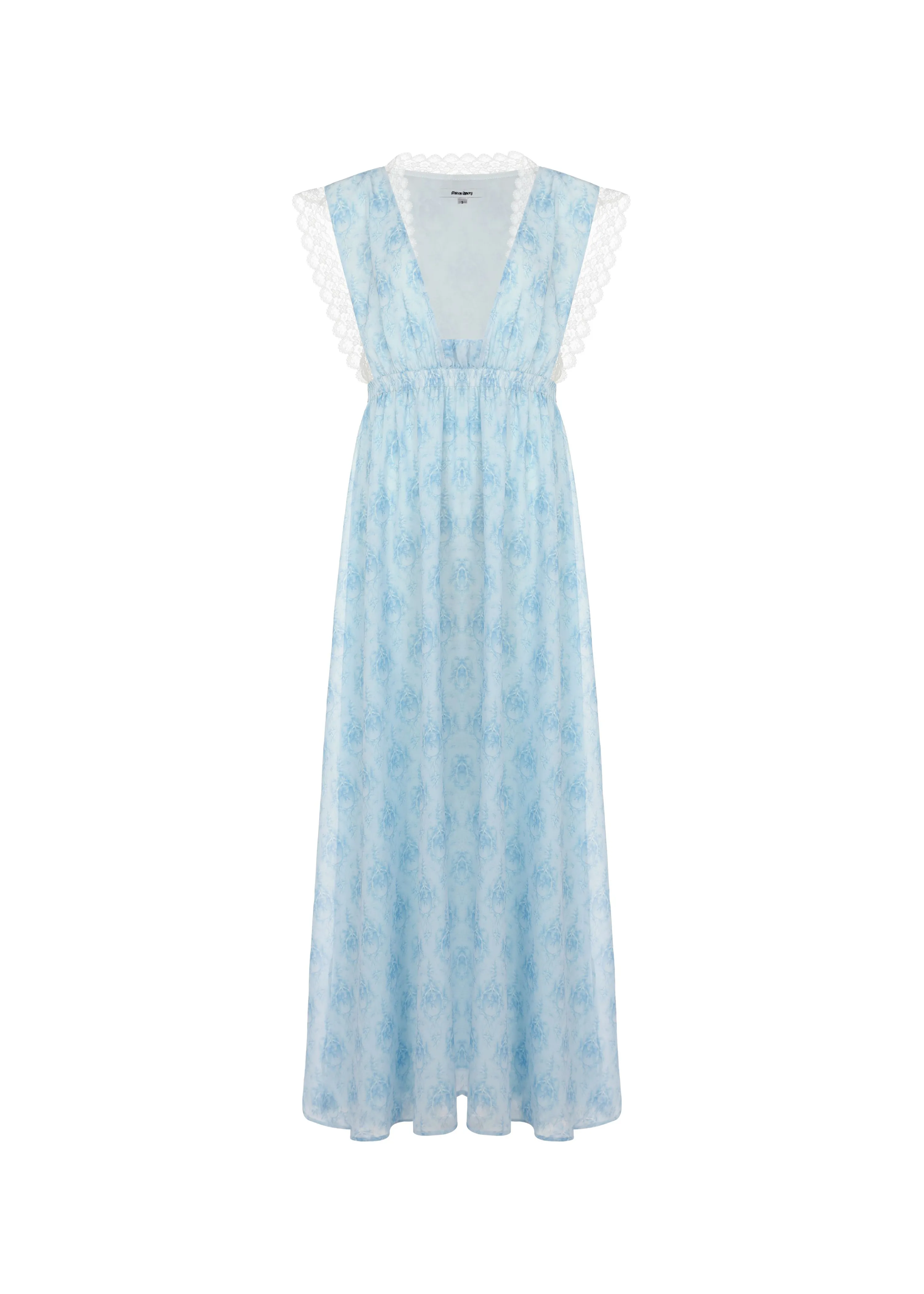 The Prairie Dust Maxi in Blue Fantasy