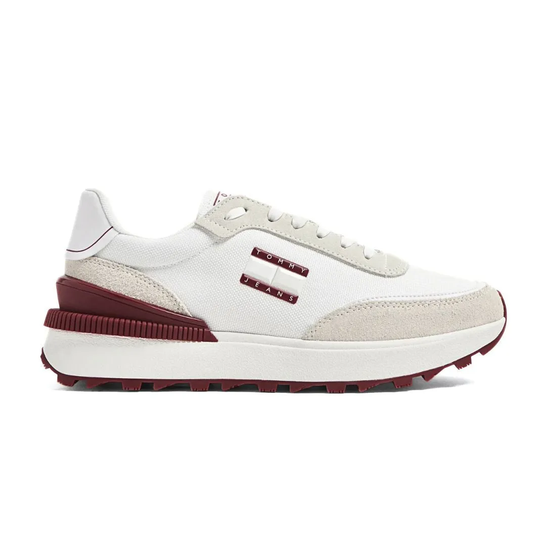 Tommy Hilfiger Jeans TJM Technical Runner Sneakers EM0EM02275-WHTRED