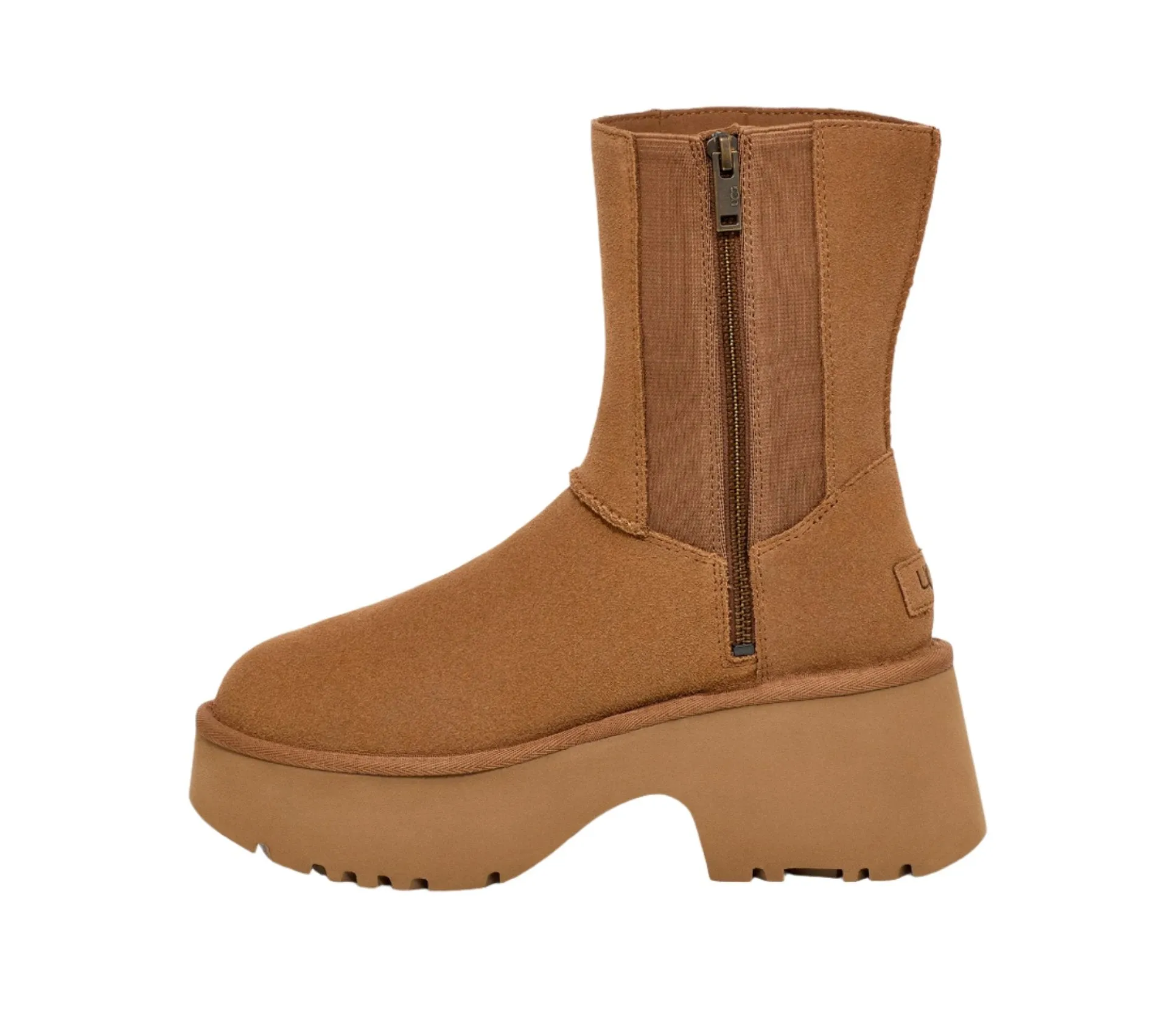 UGG Classic Twin Seam New Heights in Chestnut