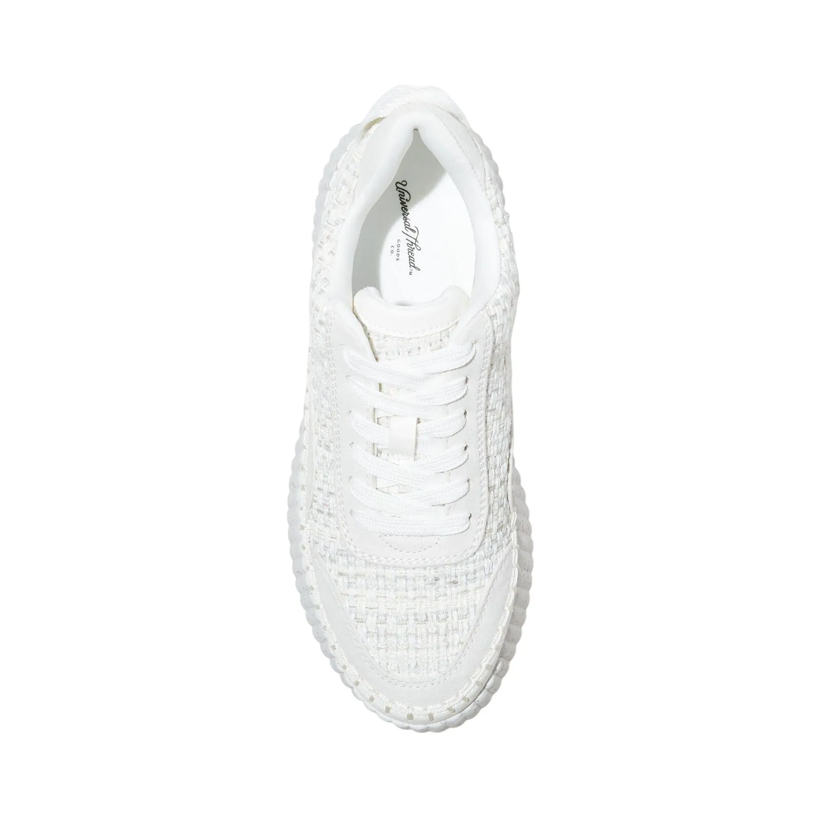 Universal Thread Womens Persephone Sneakers with Memory Foam Insole White 7M