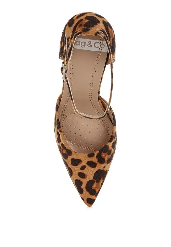 Ushra Microfiber Stilettos – Pointed Toe, 3.5-Inch Heel, Sophisticated Style