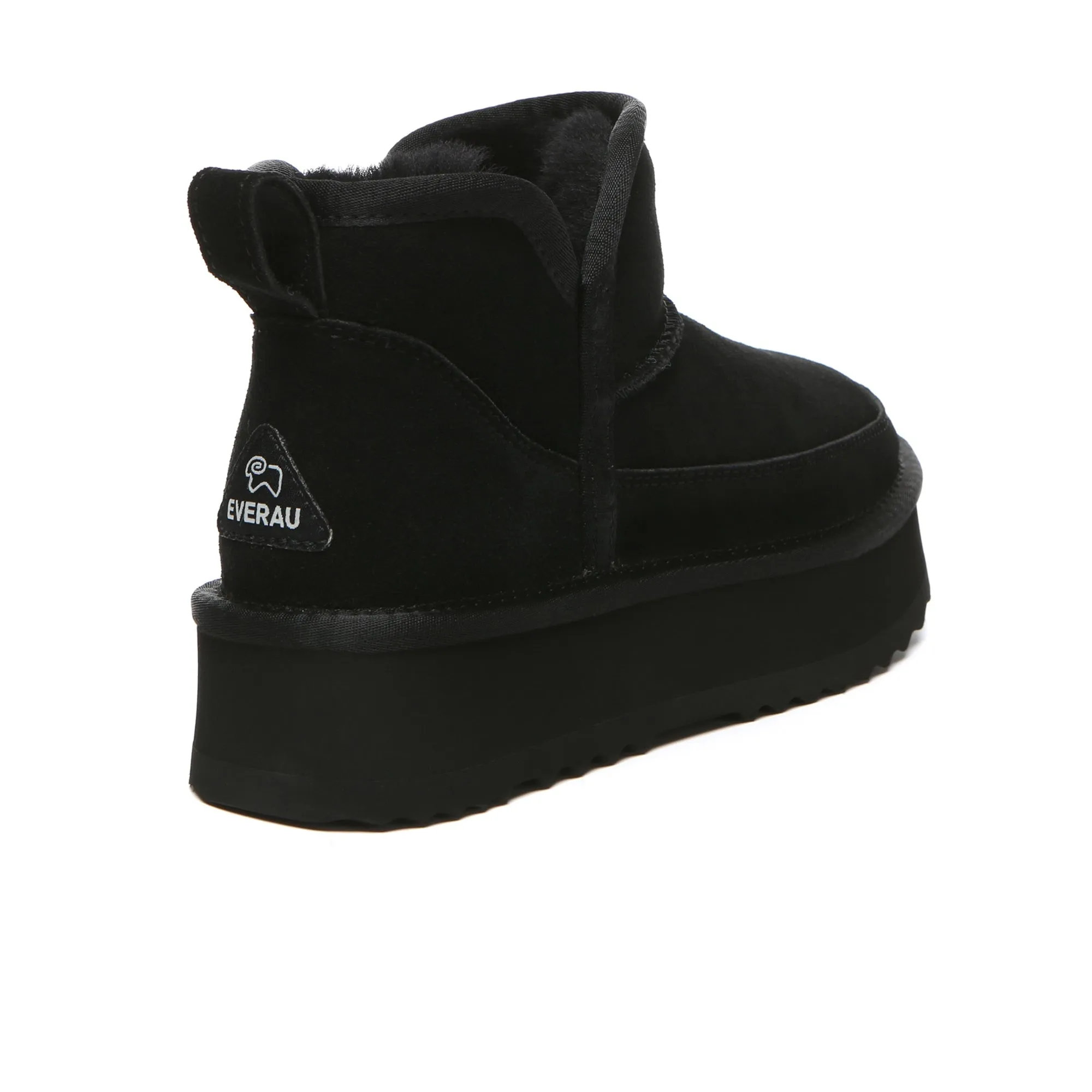 V Ankle Ultra Mini Platform Boots