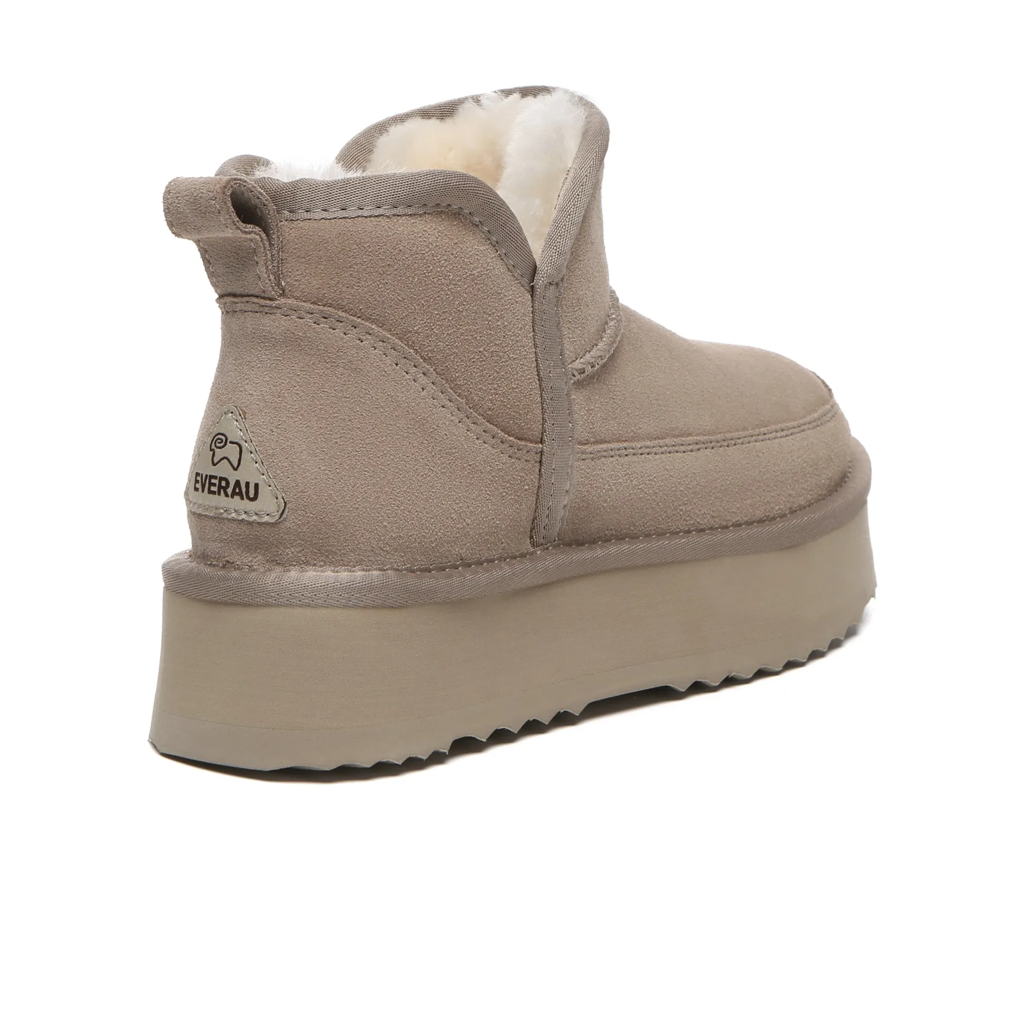 V Ankle Ultra Mini Platform Boots