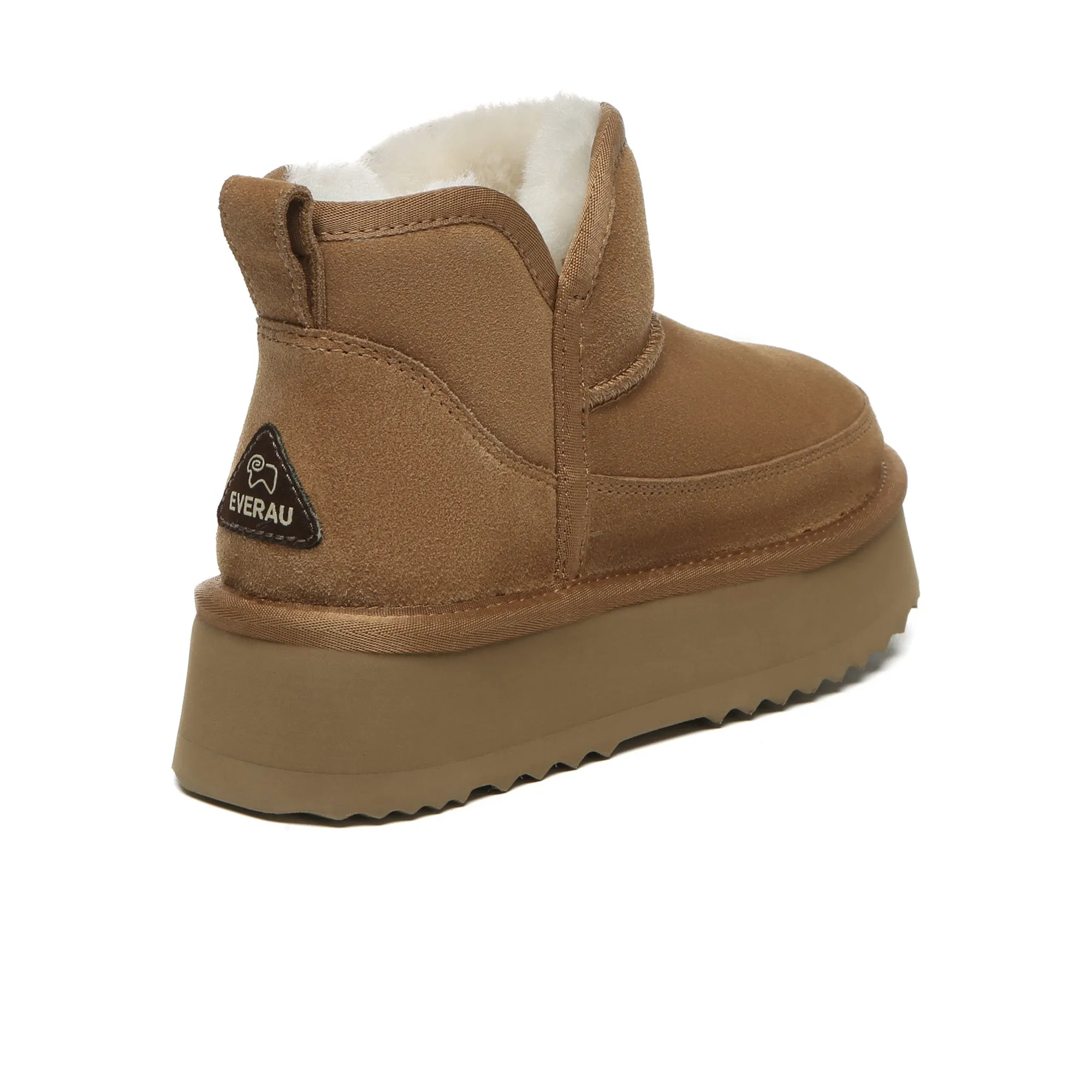 V Ankle Ultra Mini Platform Boots