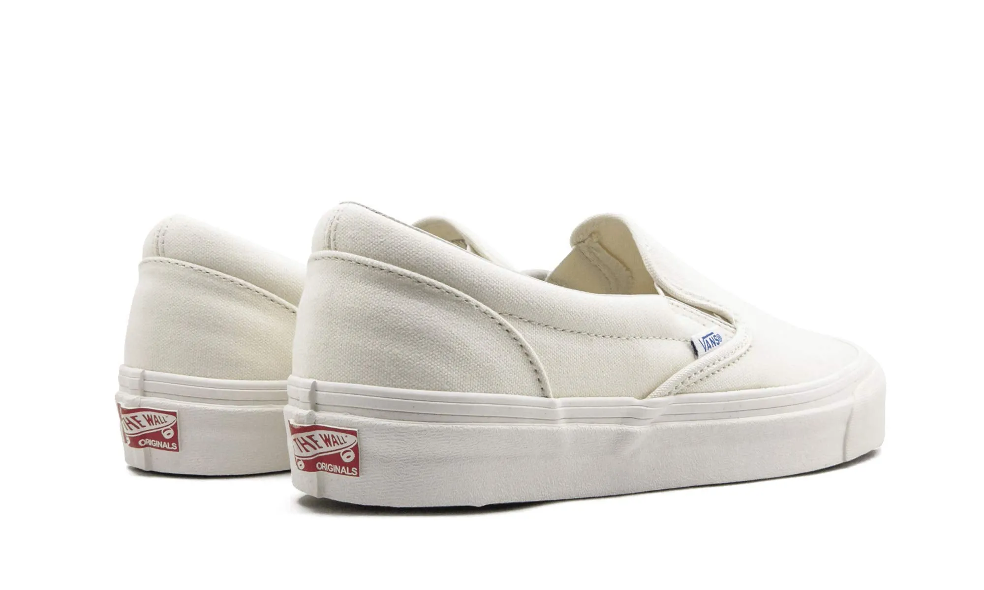 Vans Classic OG Classic Slip-On LX Sneakers 7.5 Women/6 Men Classic White