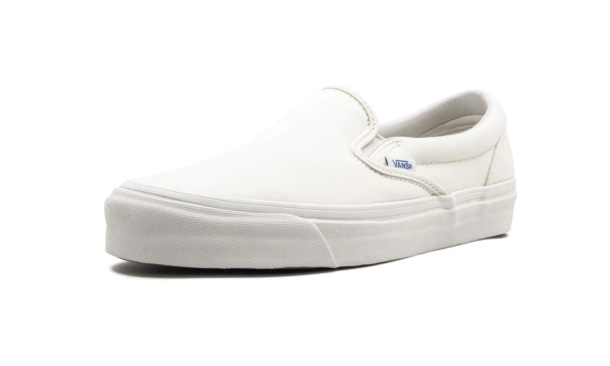 Vans Classic OG Classic Slip-On LX Sneakers 7.5 Women/6 Men Classic White