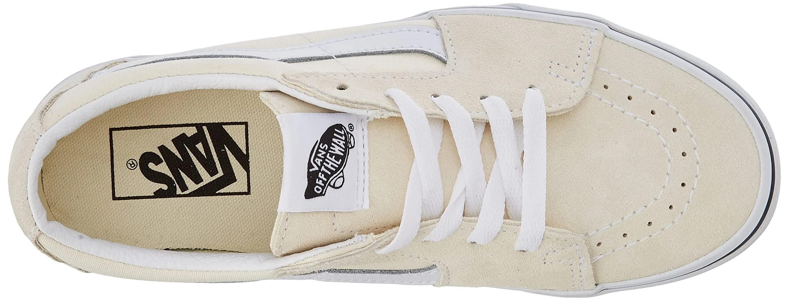 Vans Sk8-Low Sneakers Classic White/True White 10.5 Women/9 Men