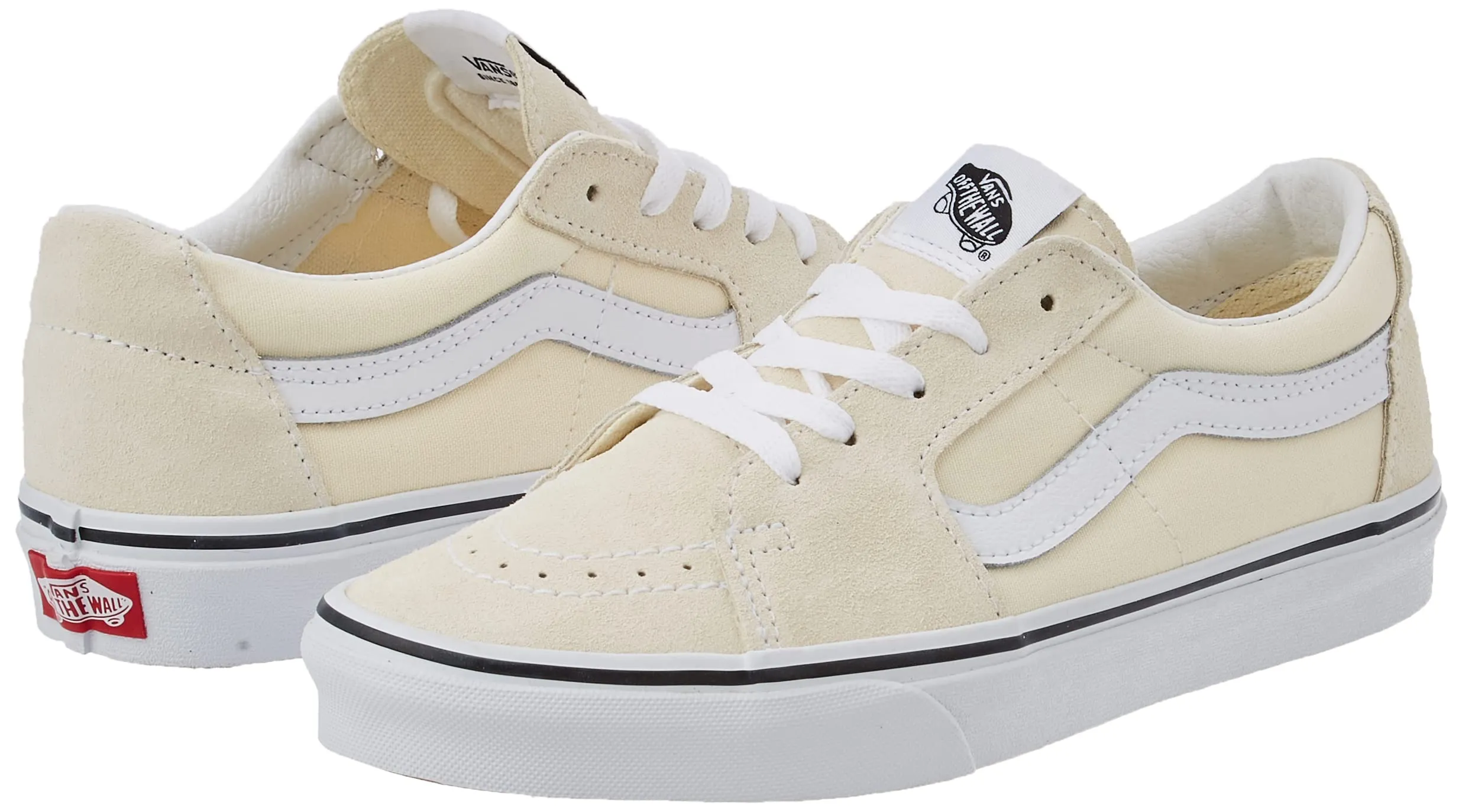 Vans Sk8-Low Sneakers Classic White/True White 10.5 Women/9 Men