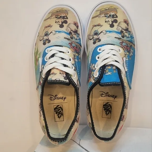 Vans x Disney Aloha Mickey Mouse Hawaii Sneakers Size 2.5