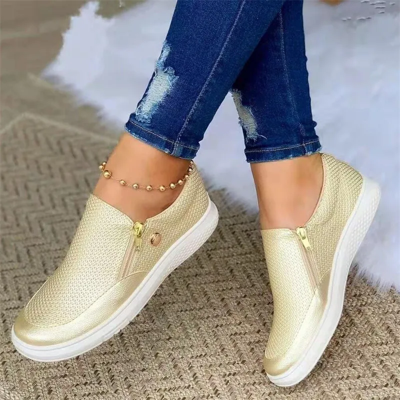 Versatile Comfortable Lady Round Head Shoes