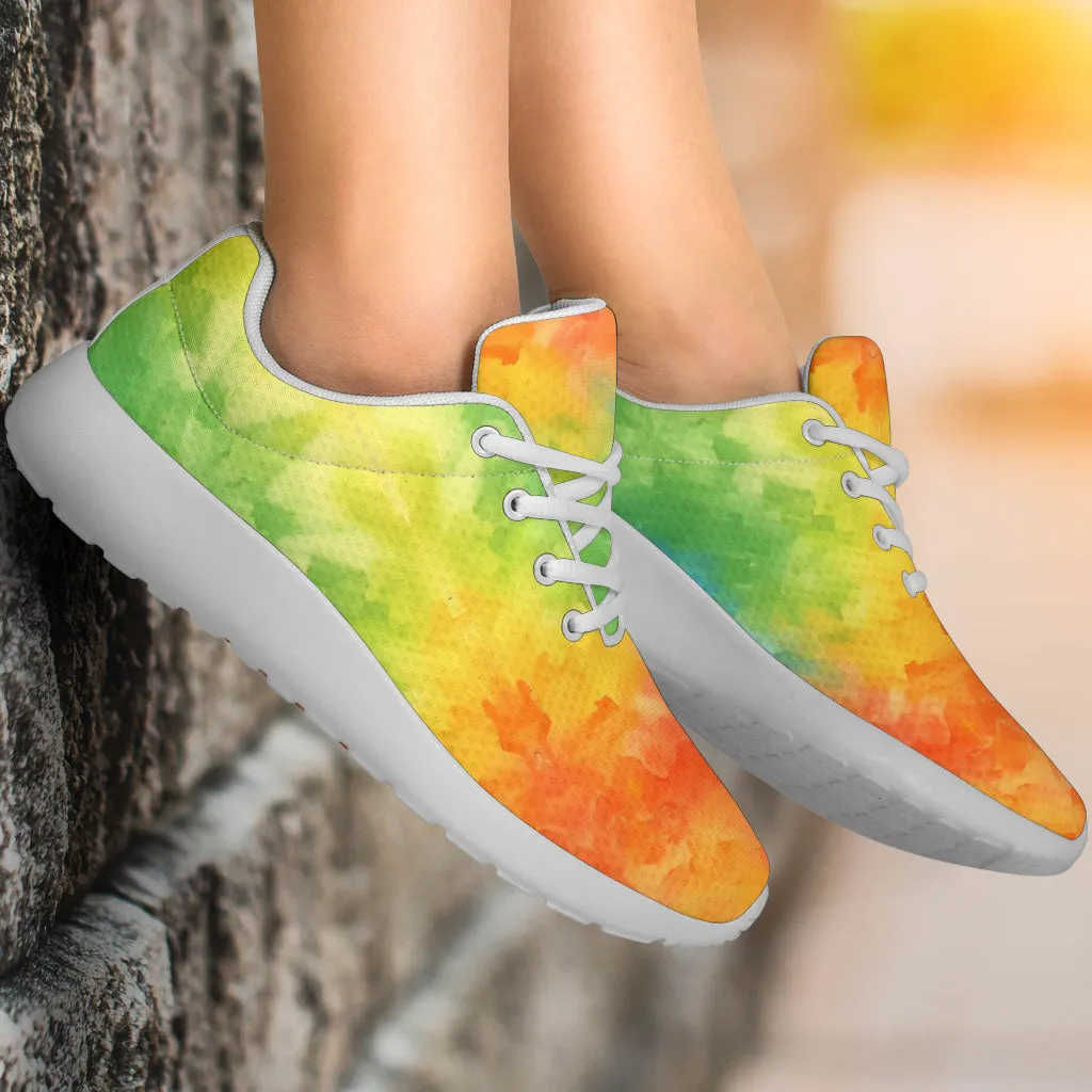 Water Colors Rainbow Sneakers