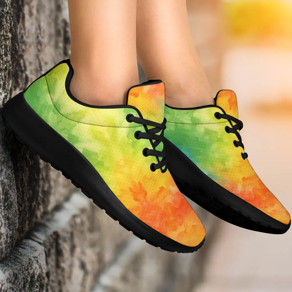 Water Colors Rainbow Sneakers