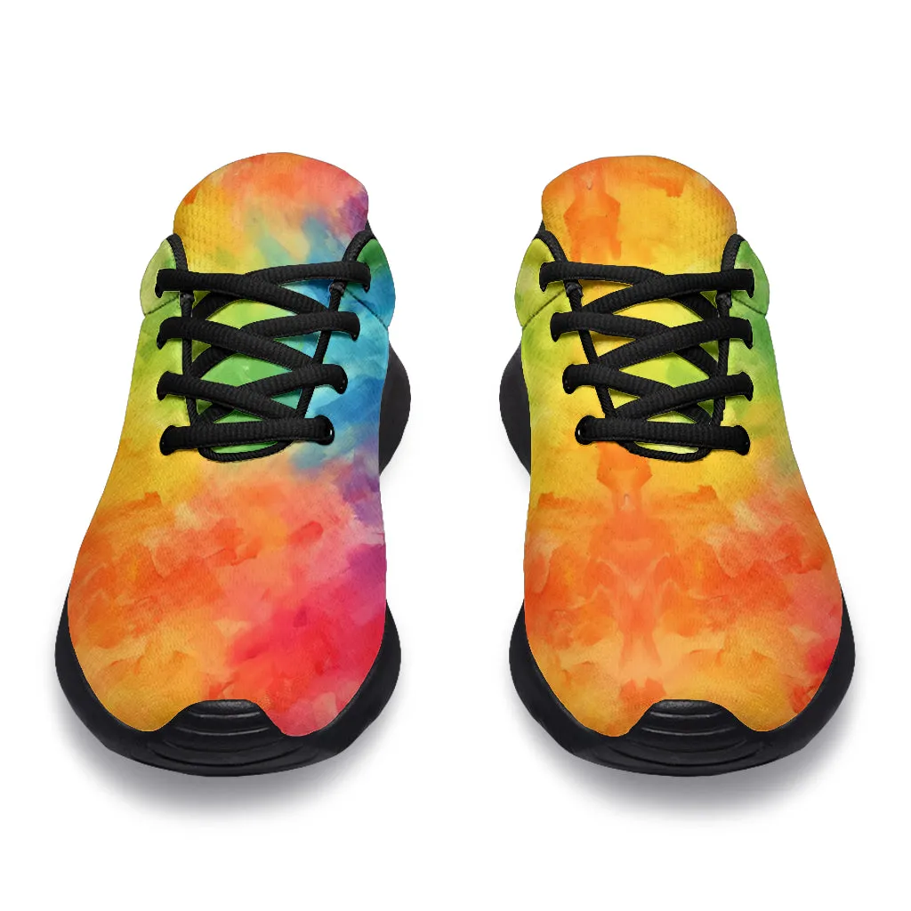 Water Colors Rainbow Sneakers