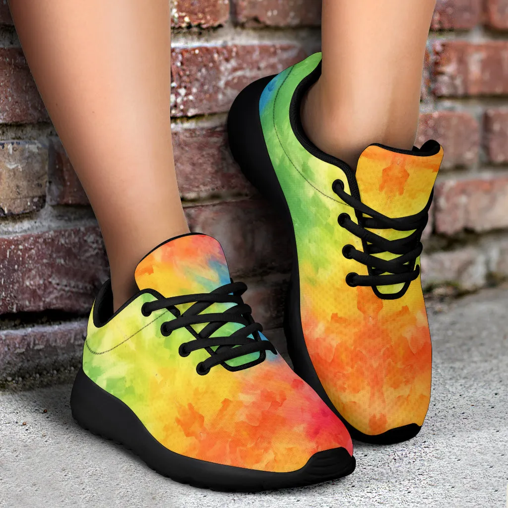 Water Colors Rainbow Sneakers