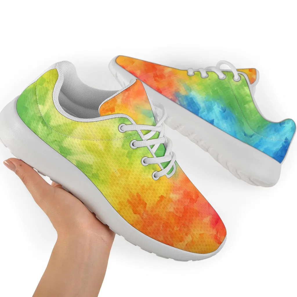 Water Colors Rainbow Sneakers