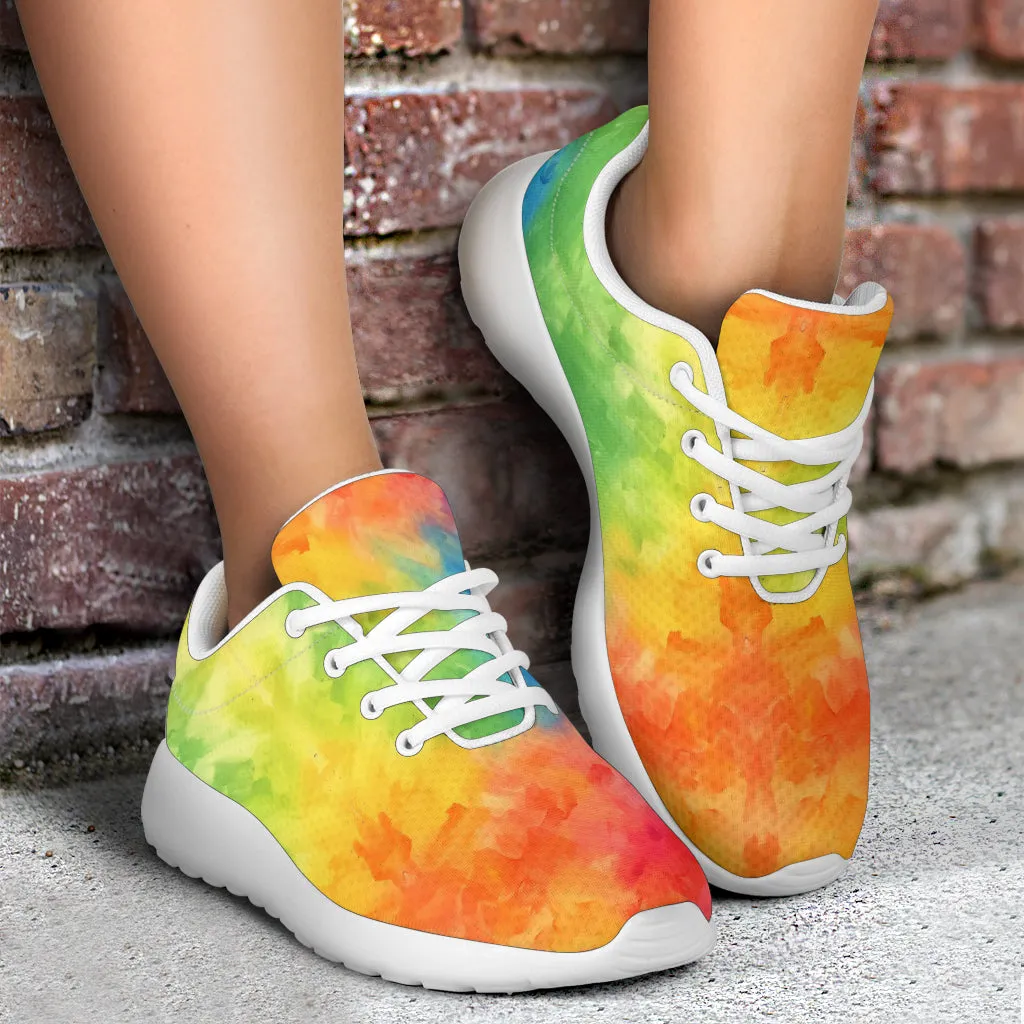 Water Colors Rainbow Sneakers