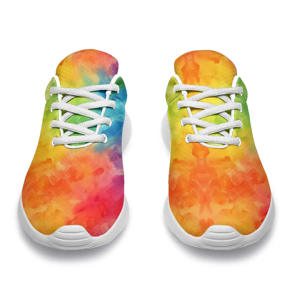 Water Colors Rainbow Sneakers