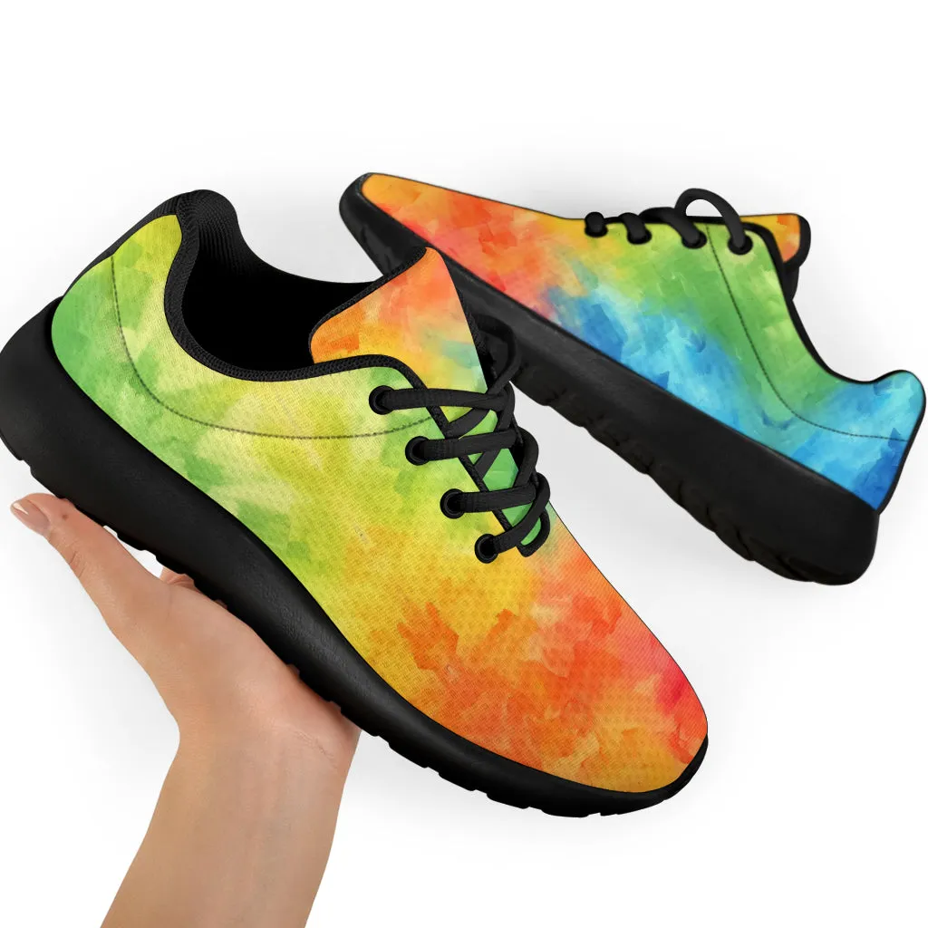 Water Colors Rainbow Sneakers