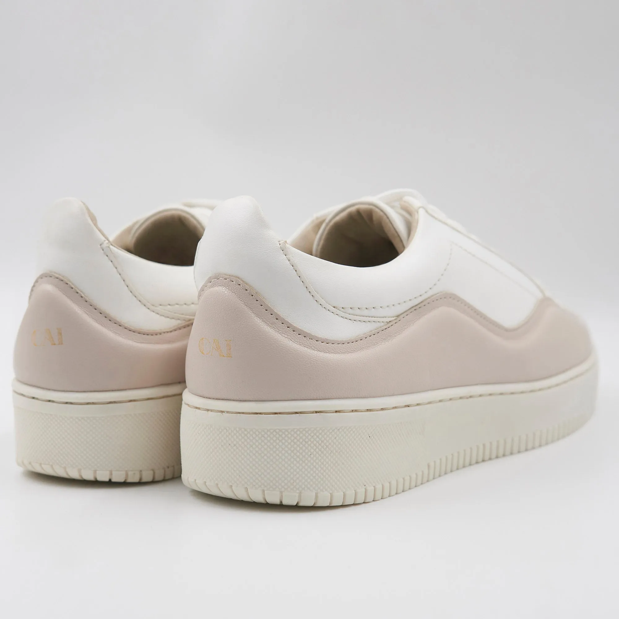 Wave Lowtop Sneakers - Peach
