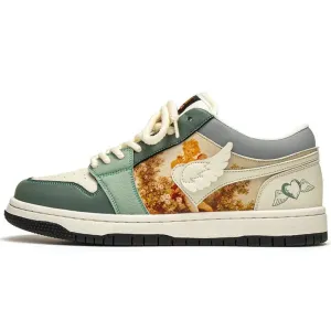 WES Cupid Wing Art Print Unisex Sneakers