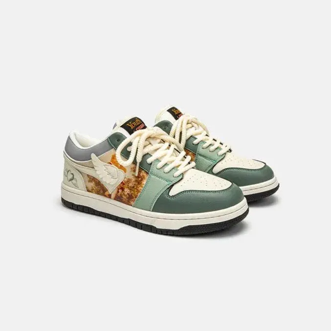 WES Cupid Wing Art Print Unisex Sneakers
