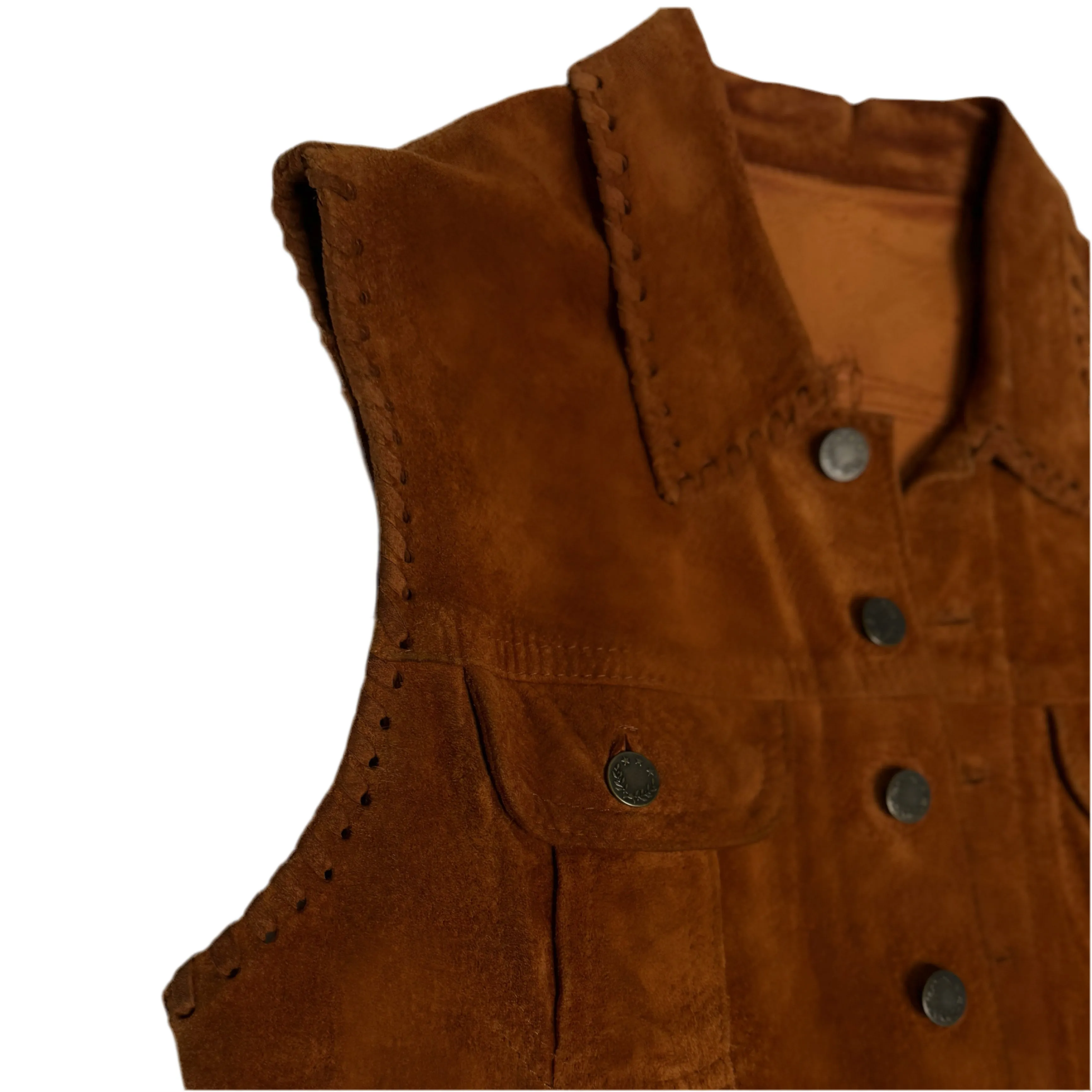 Western Suede Vest / Top