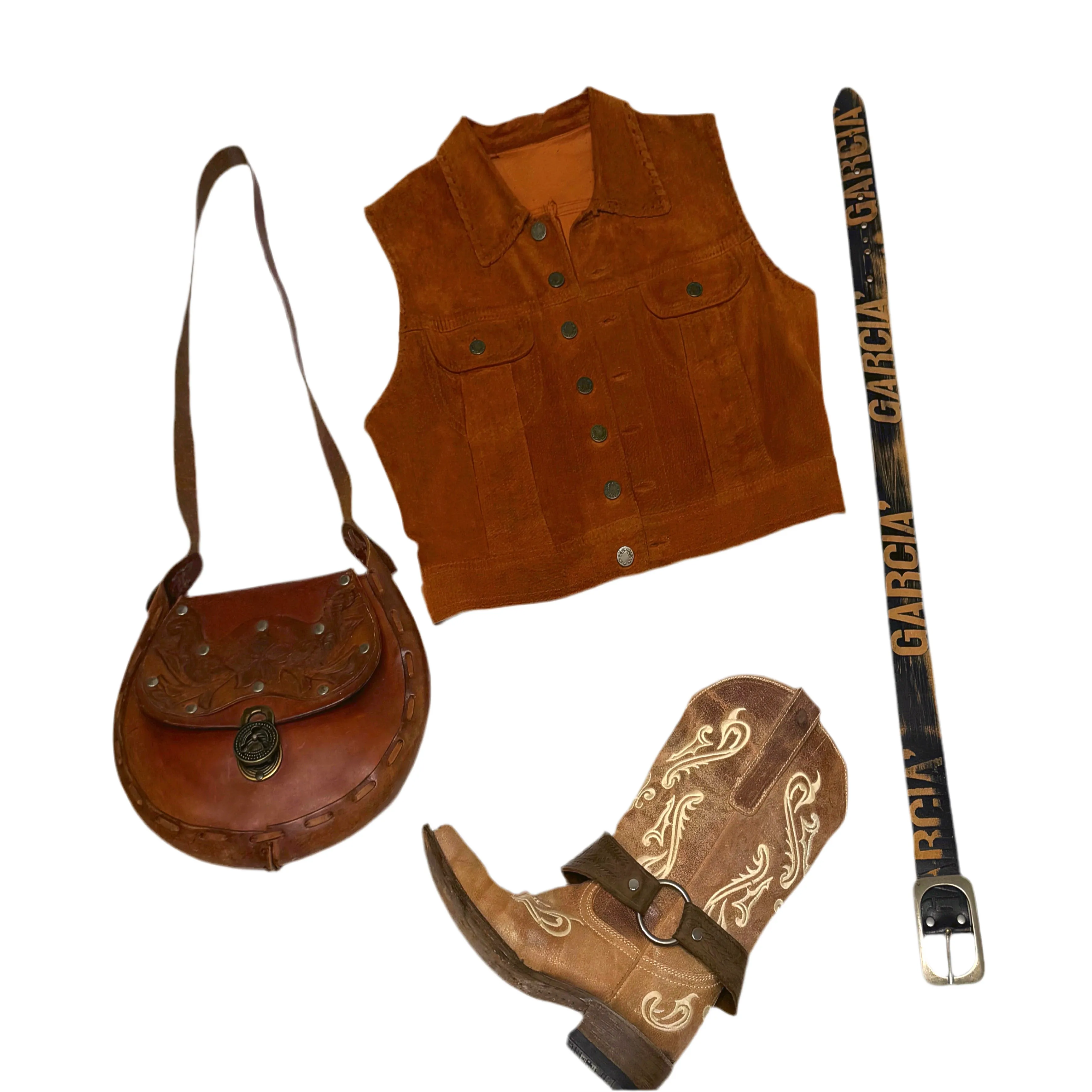 Western Suede Vest / Top