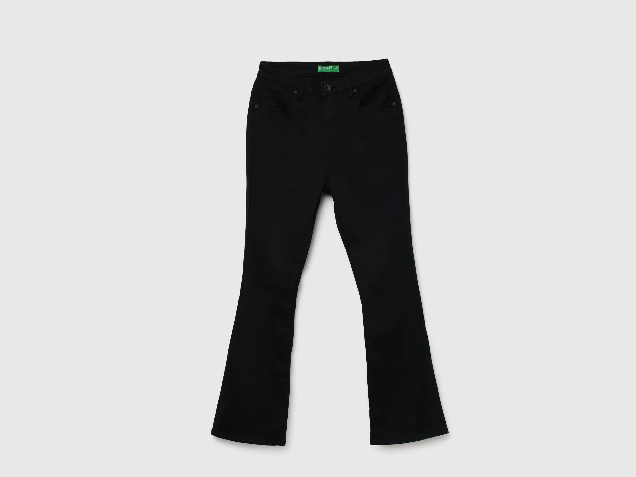 Women Solid Bootleg Jeans