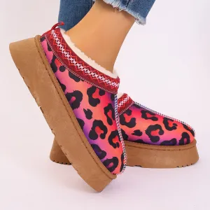 Women's Cartoon Ankle Boots Comfortable Winter Short Boots