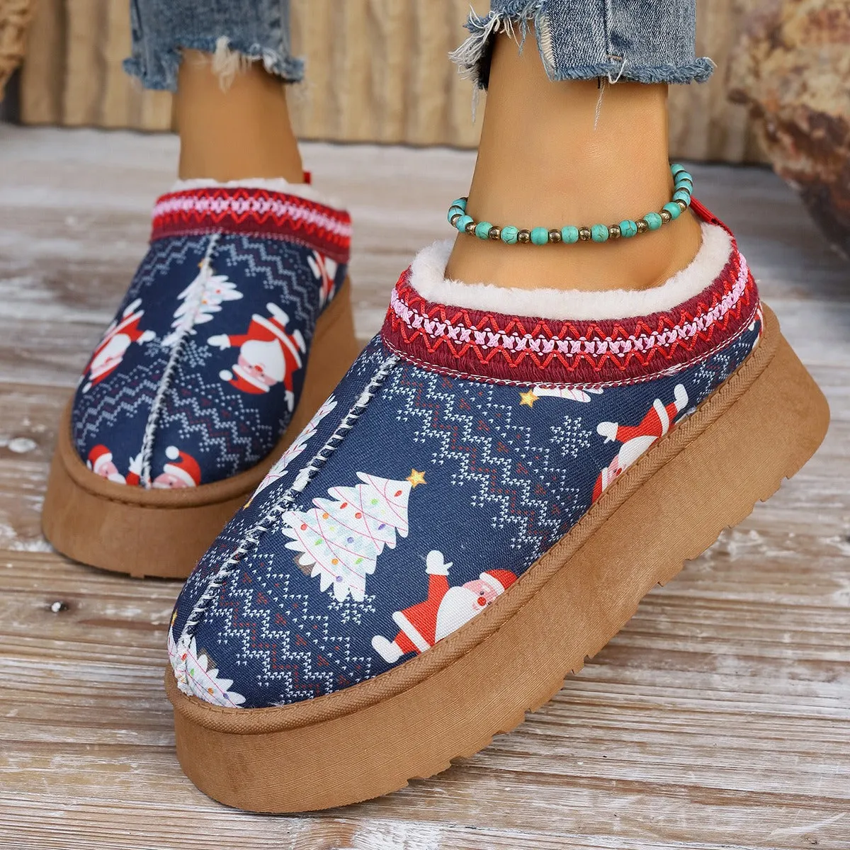 Women's Cartoon Ankle Boots Comfortable Winter Short Boots