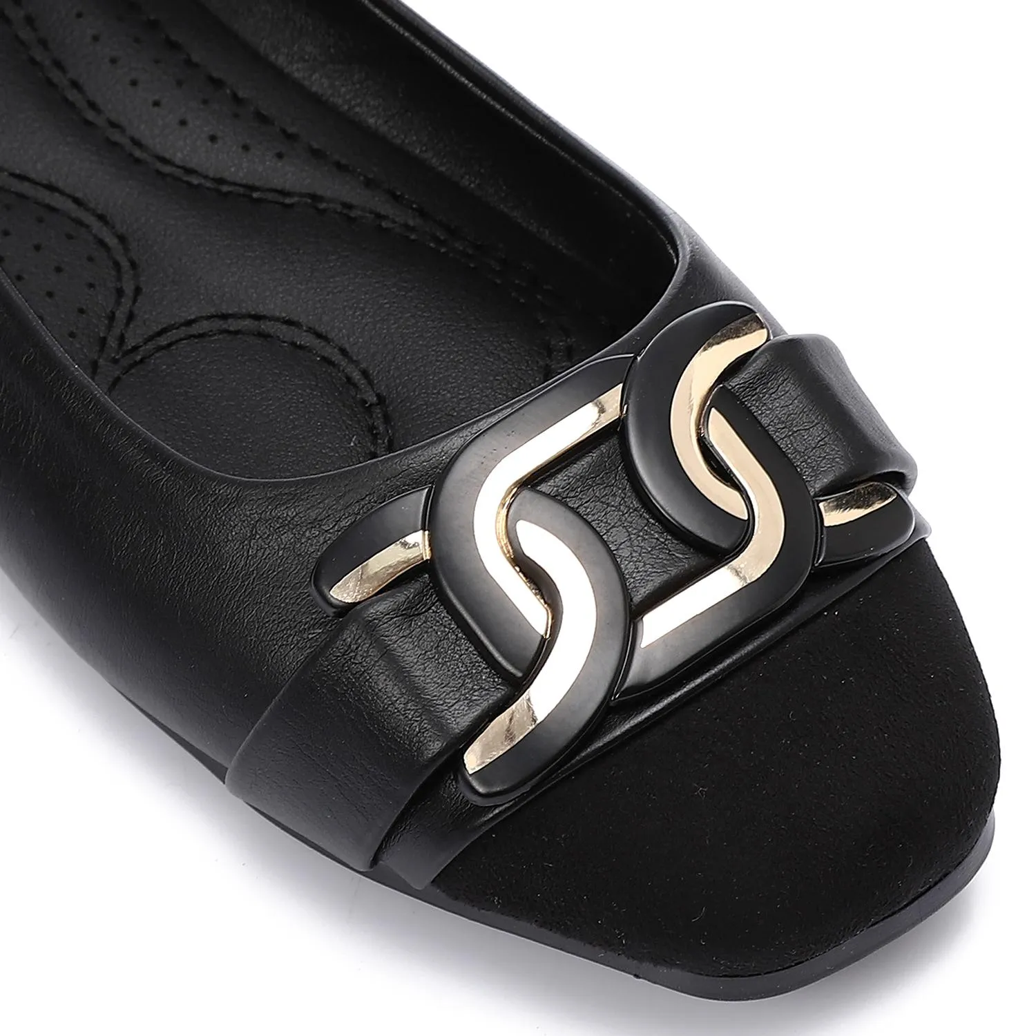 Women's Leather Shoes Soft Casual Shoes - Black