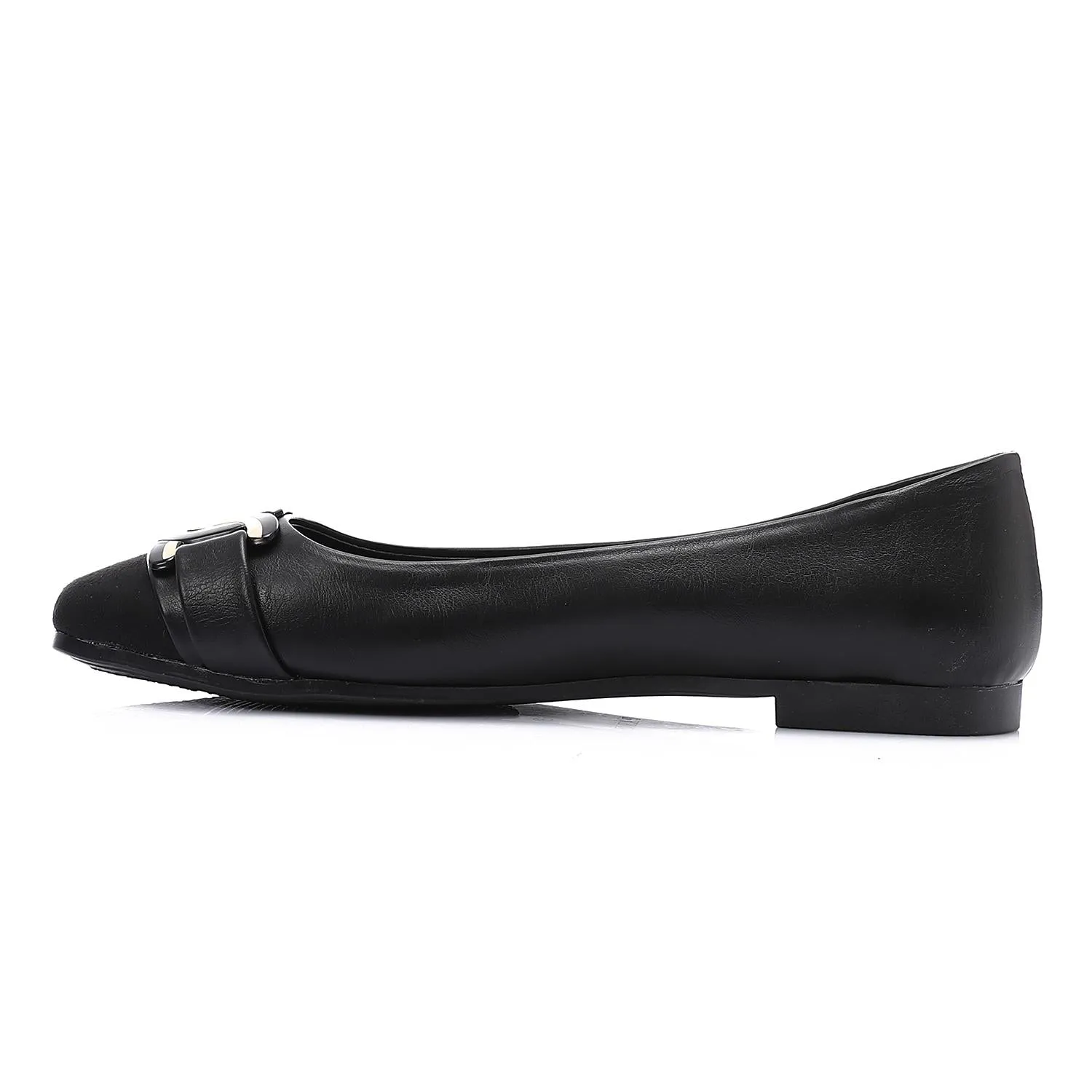 Women's Leather Shoes Soft Casual Shoes - Black