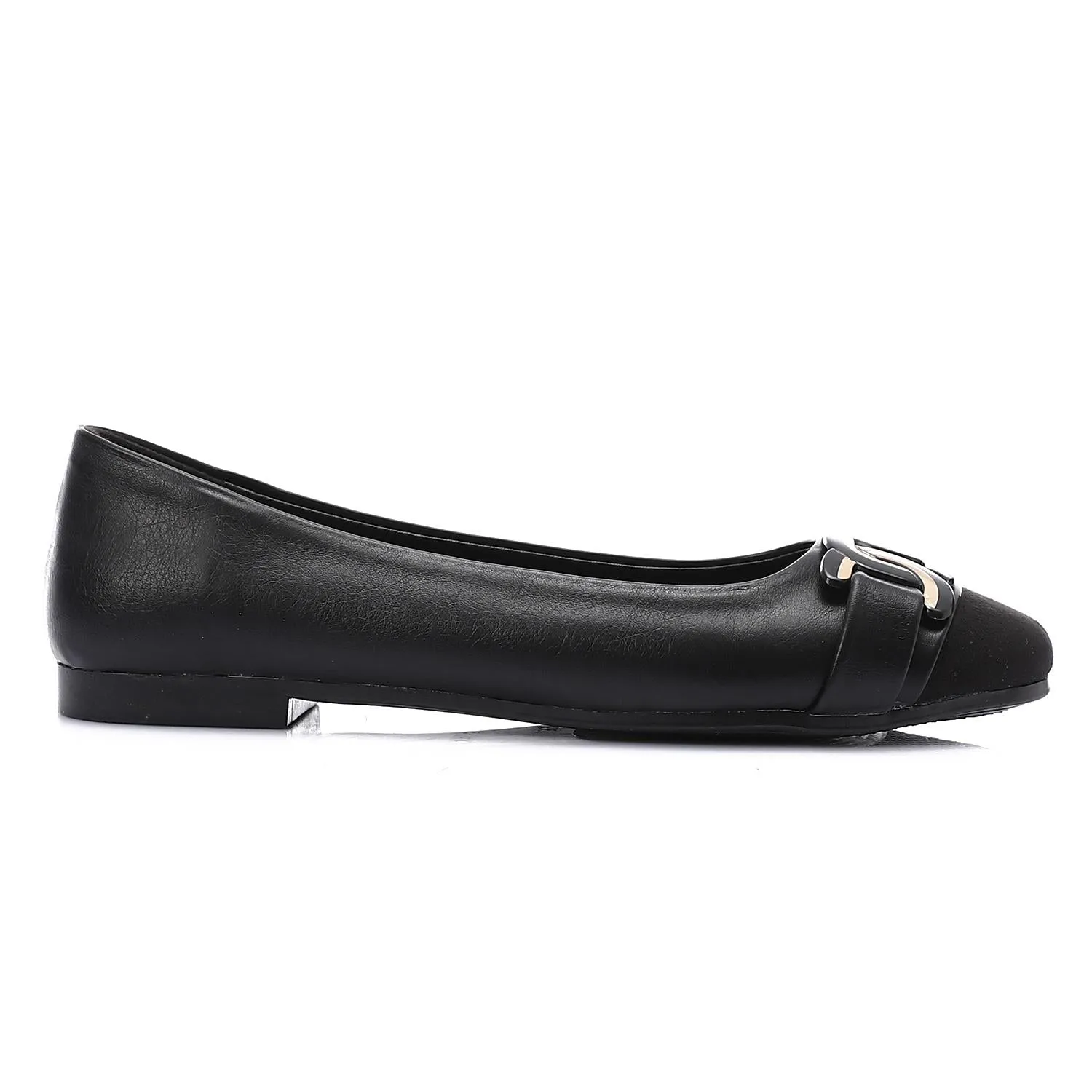 Women's Leather Shoes Soft Casual Shoes - Black