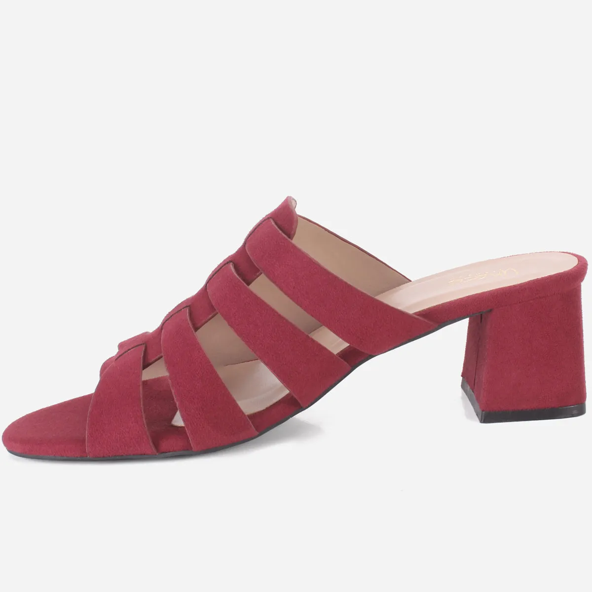 Womens "CHANTRIA" Open Toe Block Heel Sandals