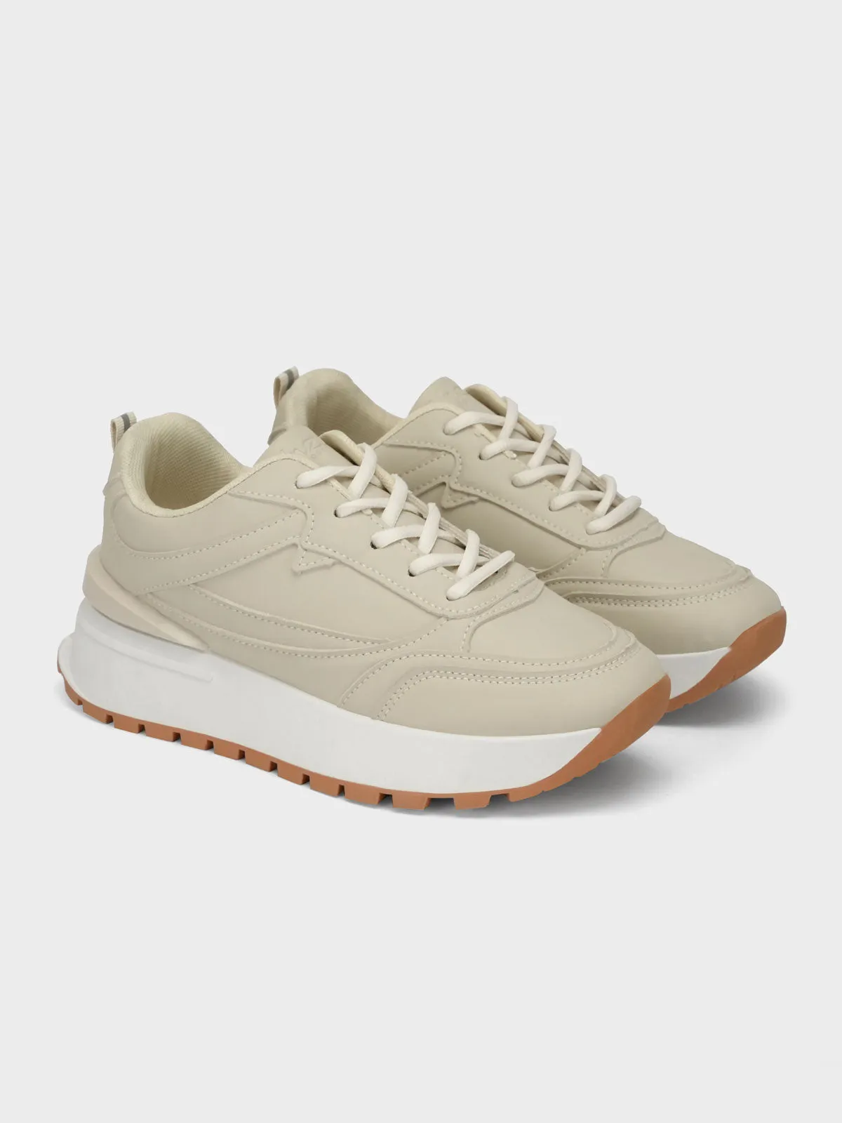 Womens "MOSHE"Casual Comfortable Sneakers