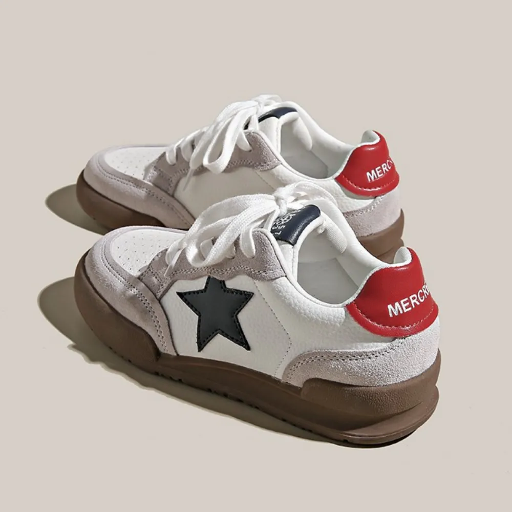 Women's Thick Sole Star Sneakers