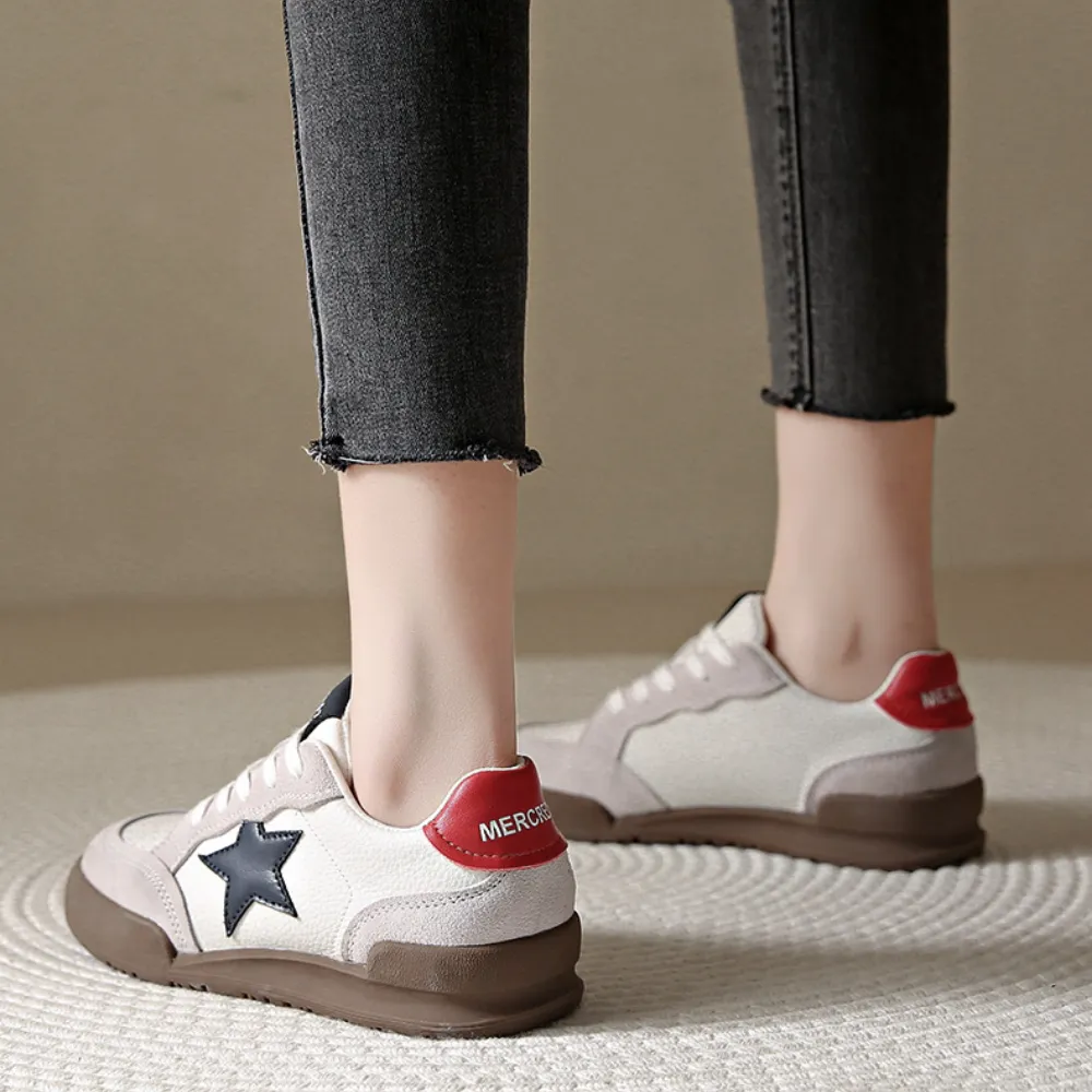 Women's Thick Sole Star Sneakers