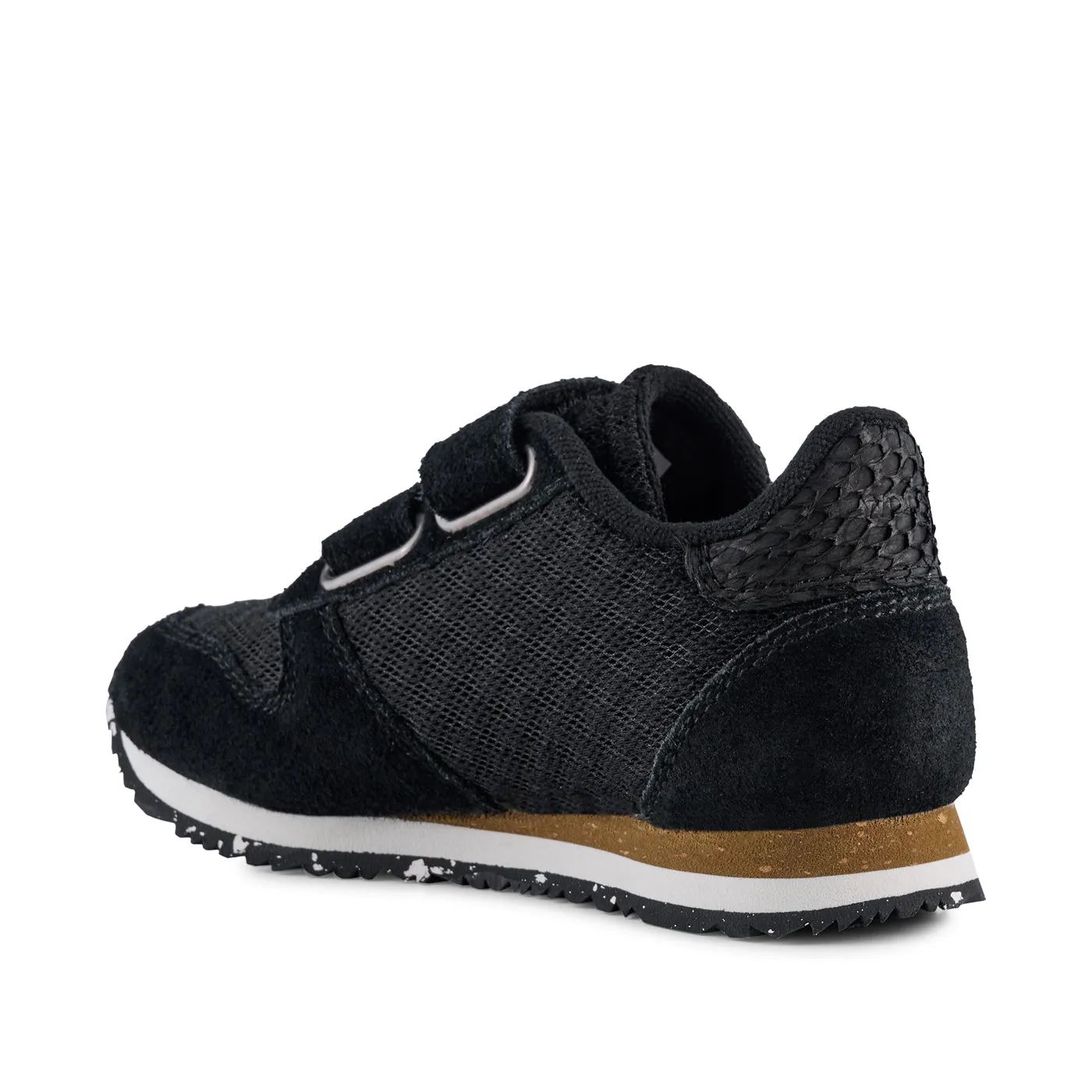 Ydun Suede Mesh Kids - Black