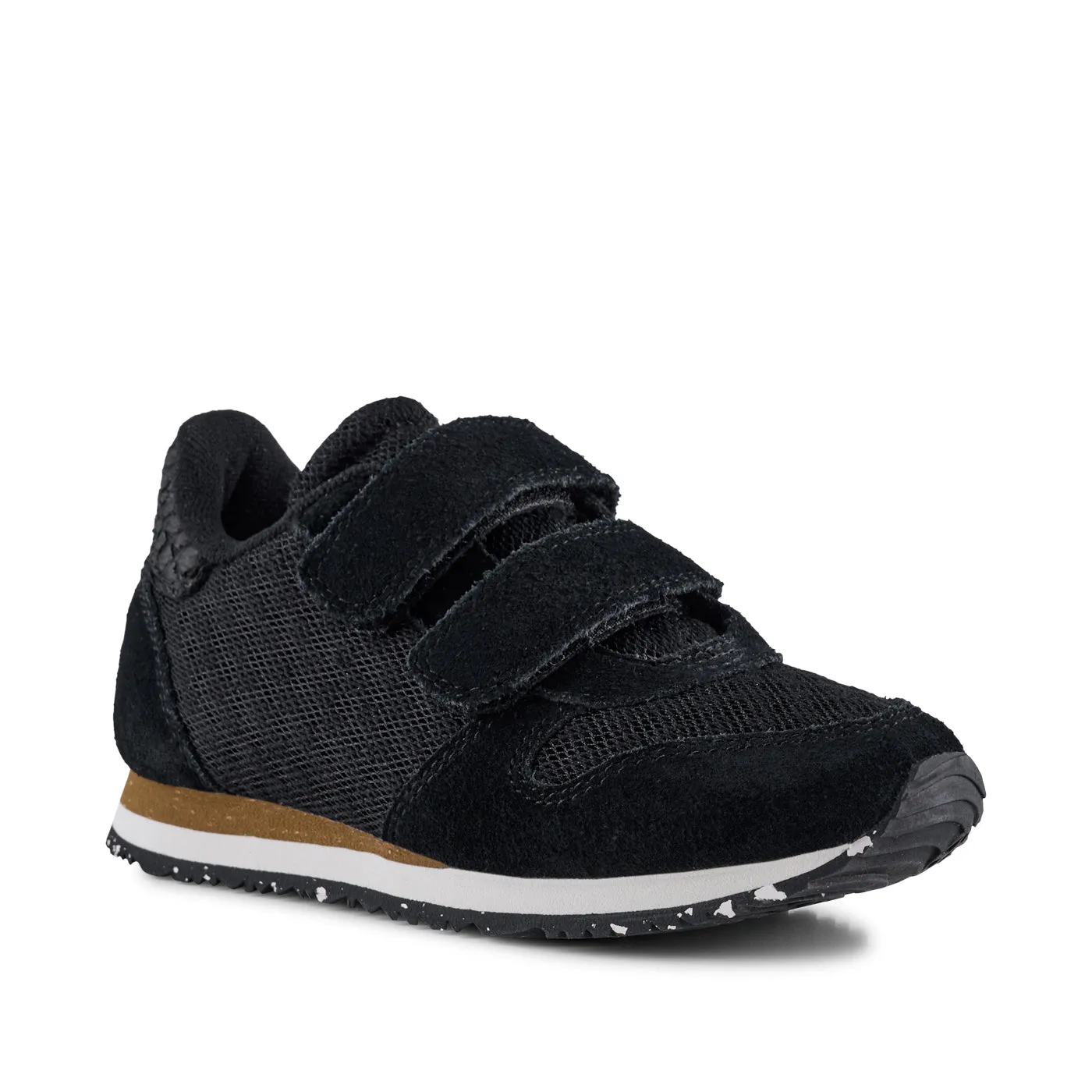 Ydun Suede Mesh Kids - Black