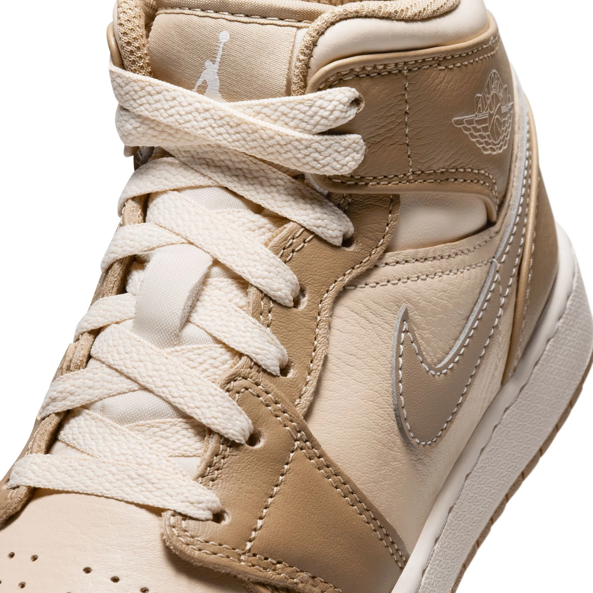 Youth Air Jordan 1 Mid 'Legend Brown'